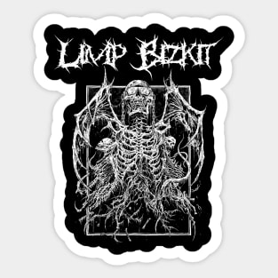 limp bizkit death metal Sticker